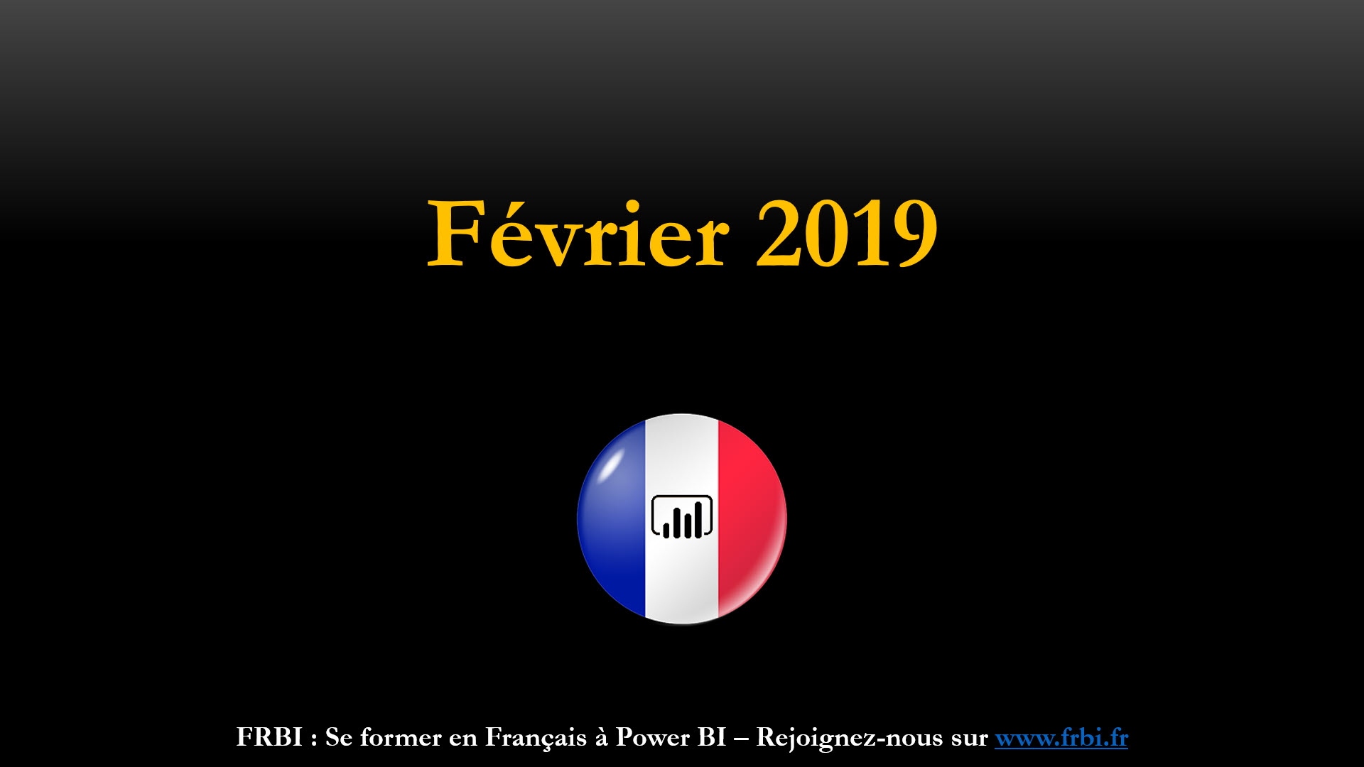 Nouvelles fonctionnalités de Power BI Desktop – Février 2019 – FRBI